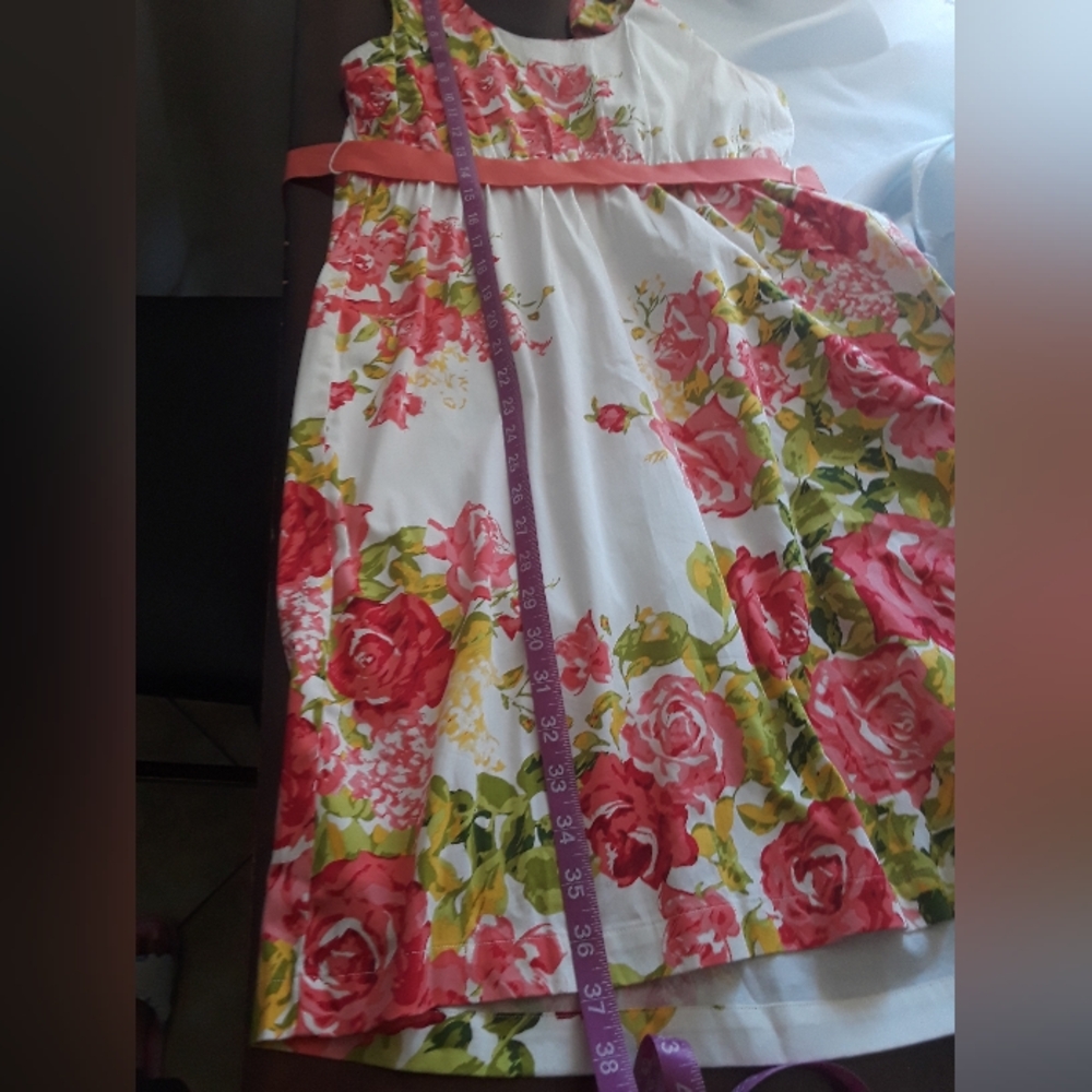 Motherhood Maternity Sleveless Floral Dress. Size: Medium. - Picture 8 of 10